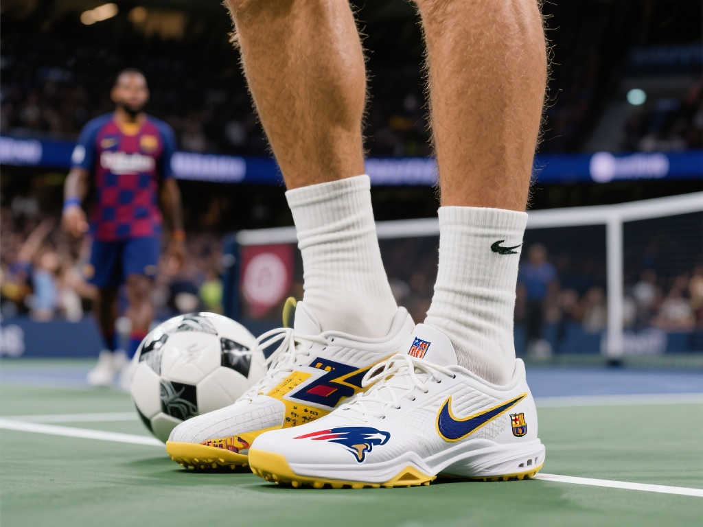 网球明星鲁德镜头留言‘YNWA，20’，致敬利物浦英超冠军