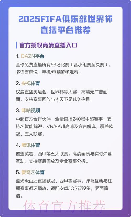 精选世界杯网络直播平台盘点推荐 精选世界杯网络直播平台盘点推荐